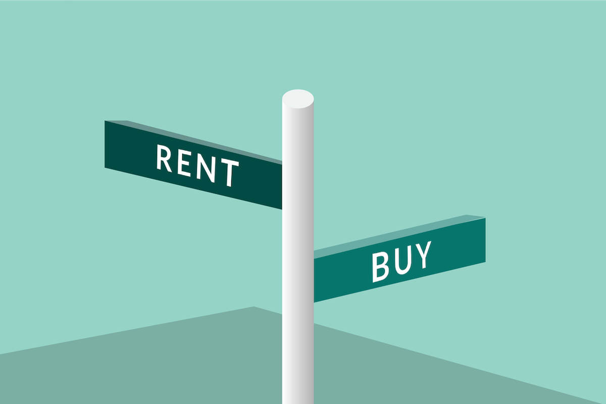 What is more cost-effective: renting or buying a server?